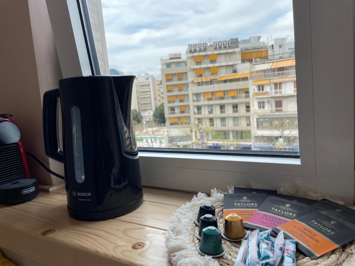Cozy Apartment In Heart Athens Near Metro Fix 100M Kültér fotó